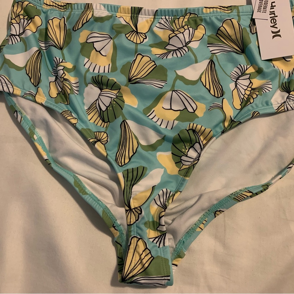 Hurley X bikini bottoms 1x BNWT